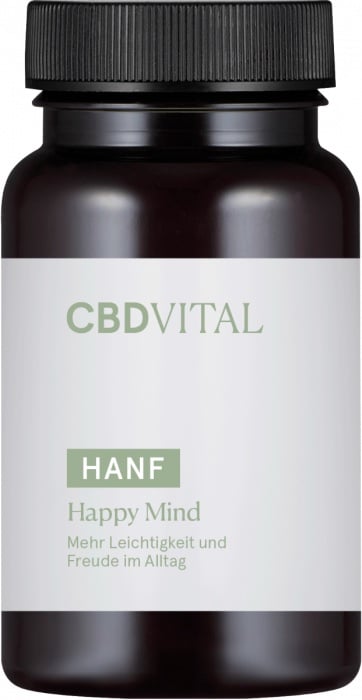 CBD-Vital Happy Mind Kapseln Verpackung